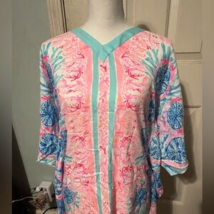 Lilly Pulitzer NWT size XXS caftan dress